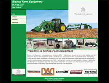 Tablet Screenshot of bishopfarmequipment.com